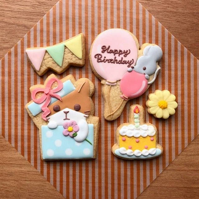 猫とネズミのクッキー